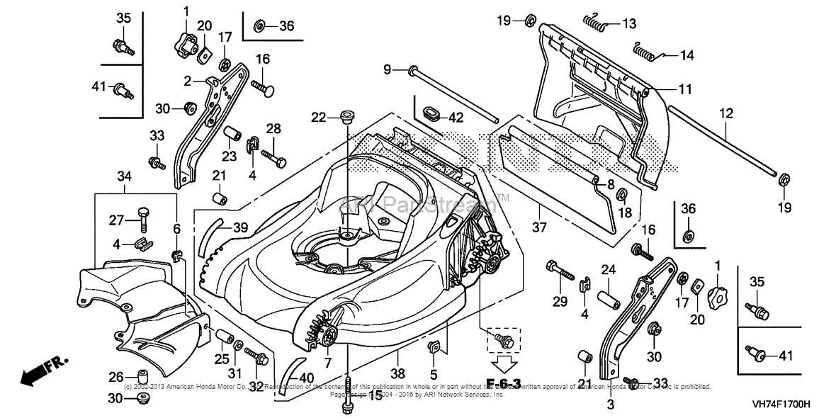 honda hrx217 parts diagram