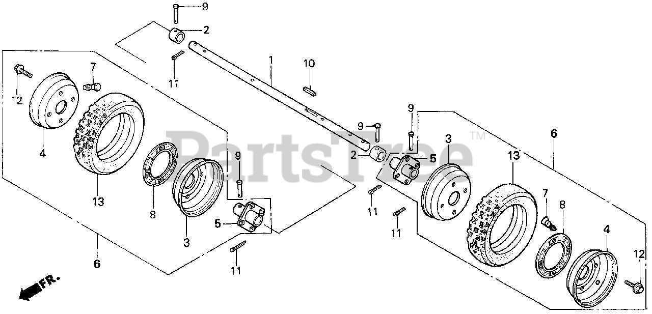 honda hs80 snowblower parts diagram