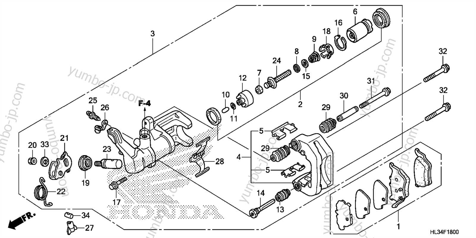 honda pioneer 700 4 parts diagram