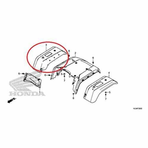 honda pioneer parts diagram