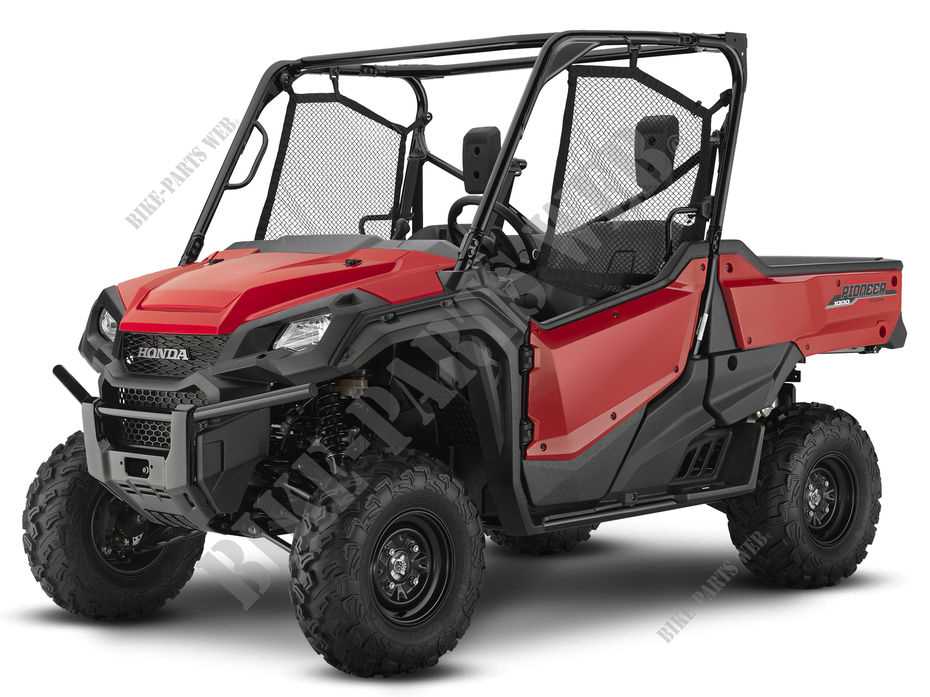 honda pioneer parts diagram