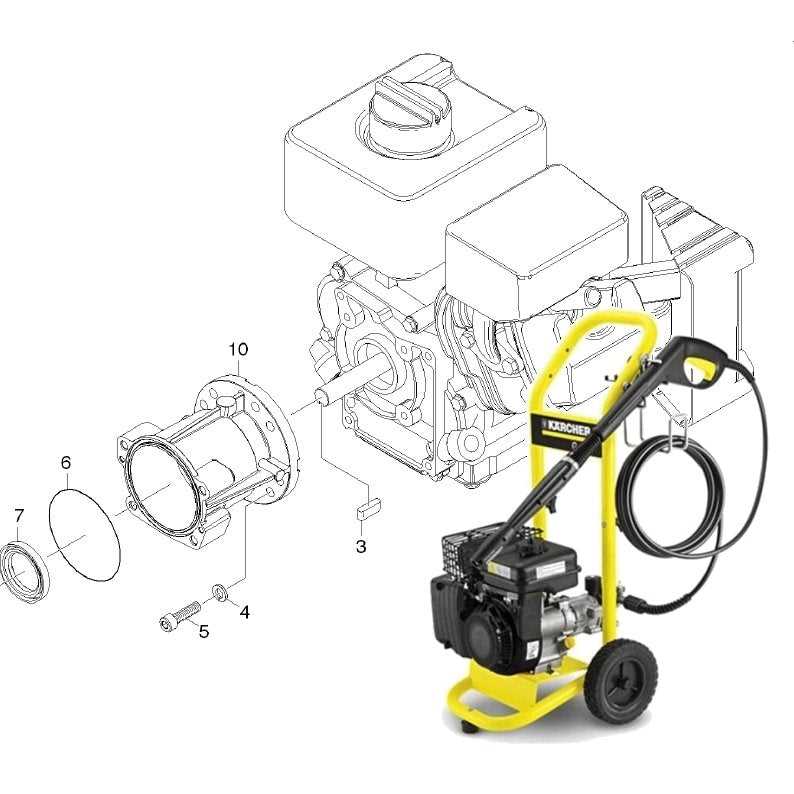 honda power washer parts diagram