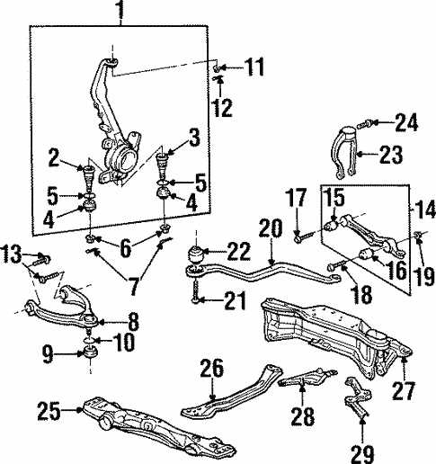 honda prelude parts diagram