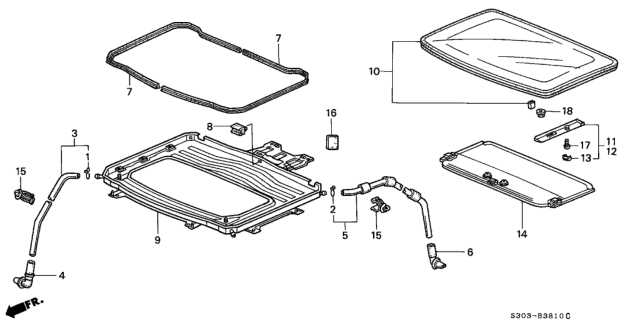 honda prelude parts diagram