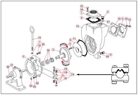 honda wb20xt water pump parts diagram