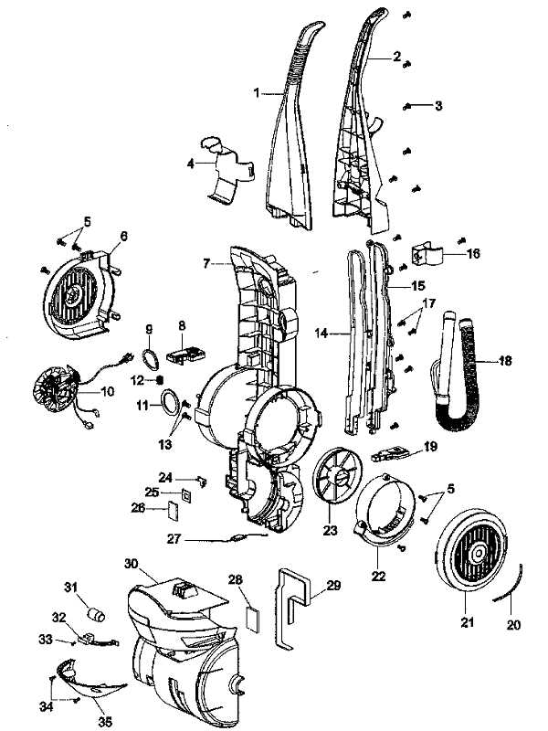 hoover bh52210 parts diagram