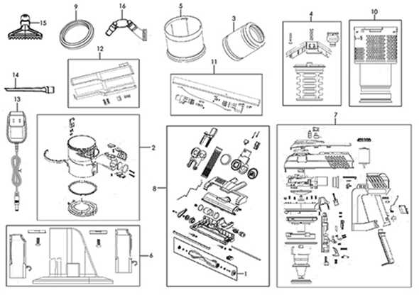 hoover bh52210 parts diagram