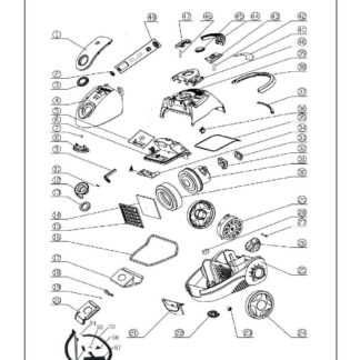 hoover max extract parts diagram