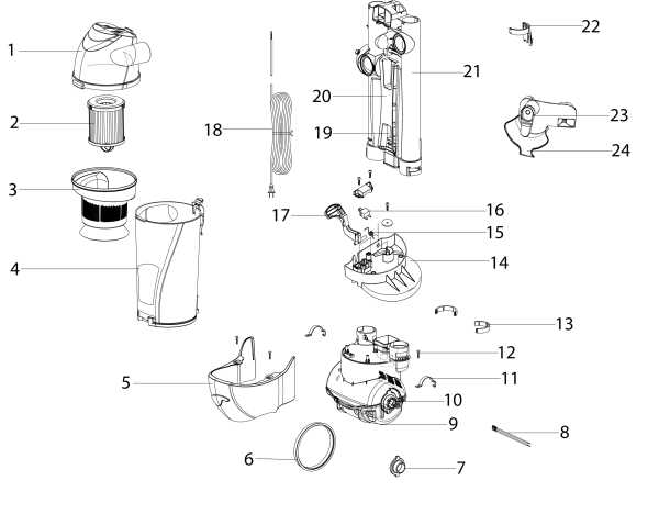 hoover windtunnel parts diagram