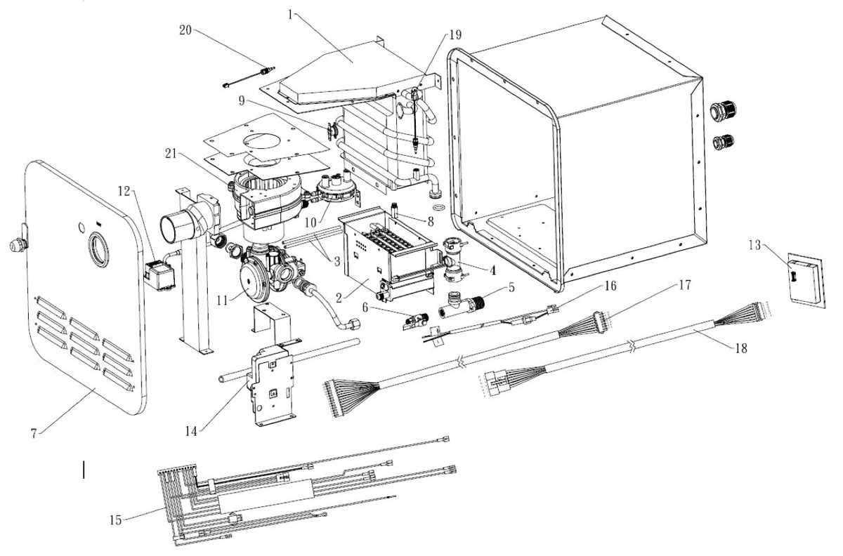 hot water tank parts diagram