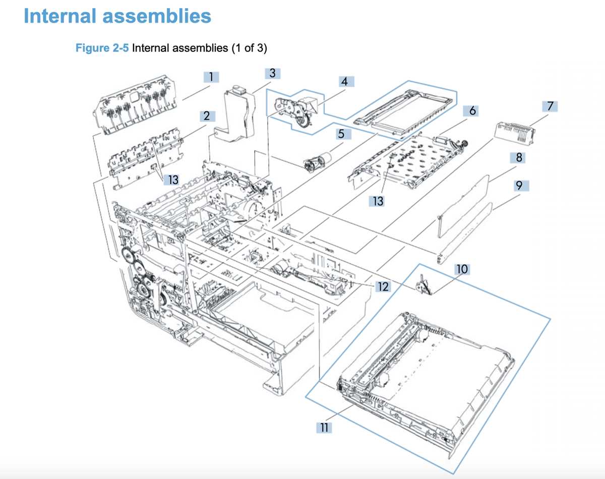 hp officejet 4650 parts diagram