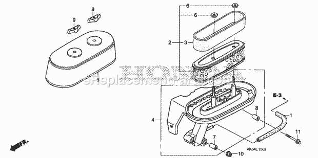 hrc216 parts diagram