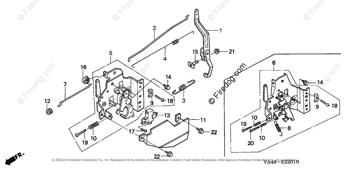 hrc216 parts diagram