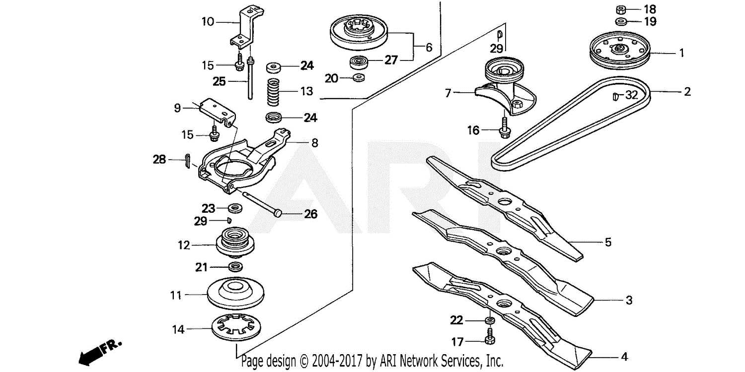 hrm215 parts diagram