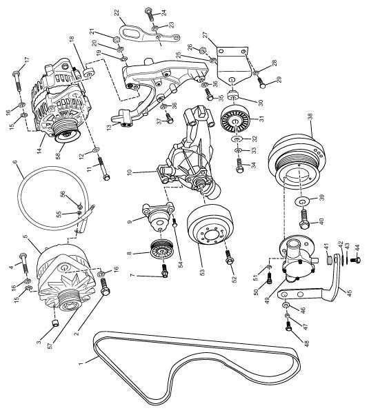 crusader marine engine parts diagram