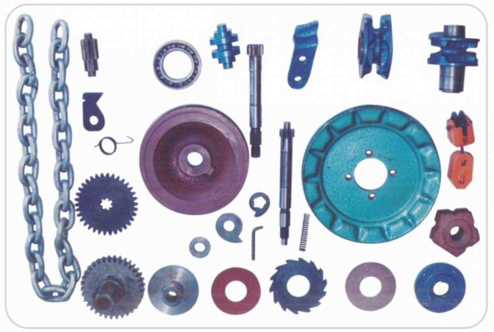 chain hoist parts diagram