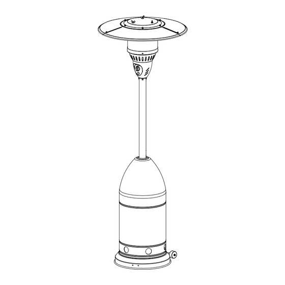 hss a ss patio heater parts diagram