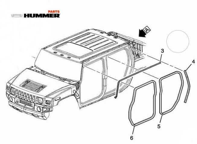 hummer h2 parts diagram