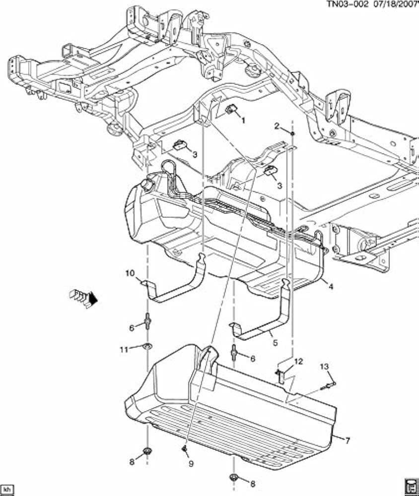 hummer h2 parts diagram