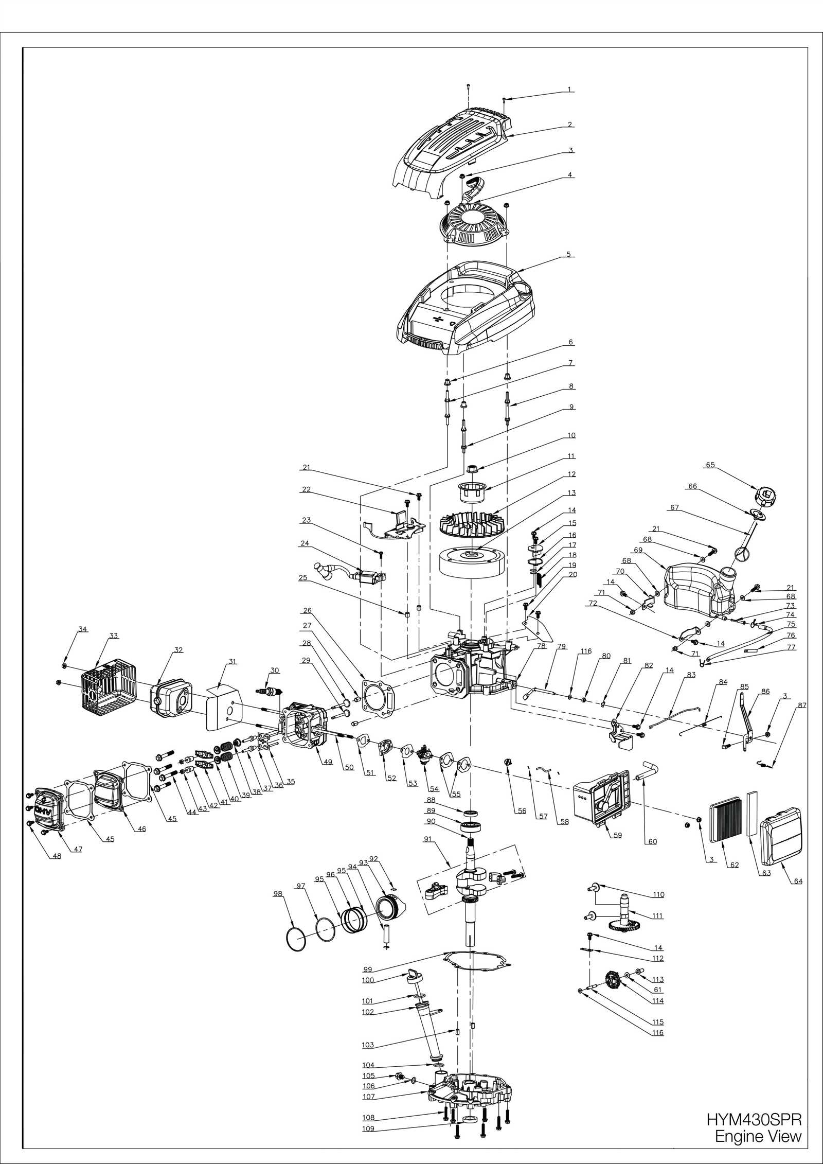 husky power washer 2000s parts diagram