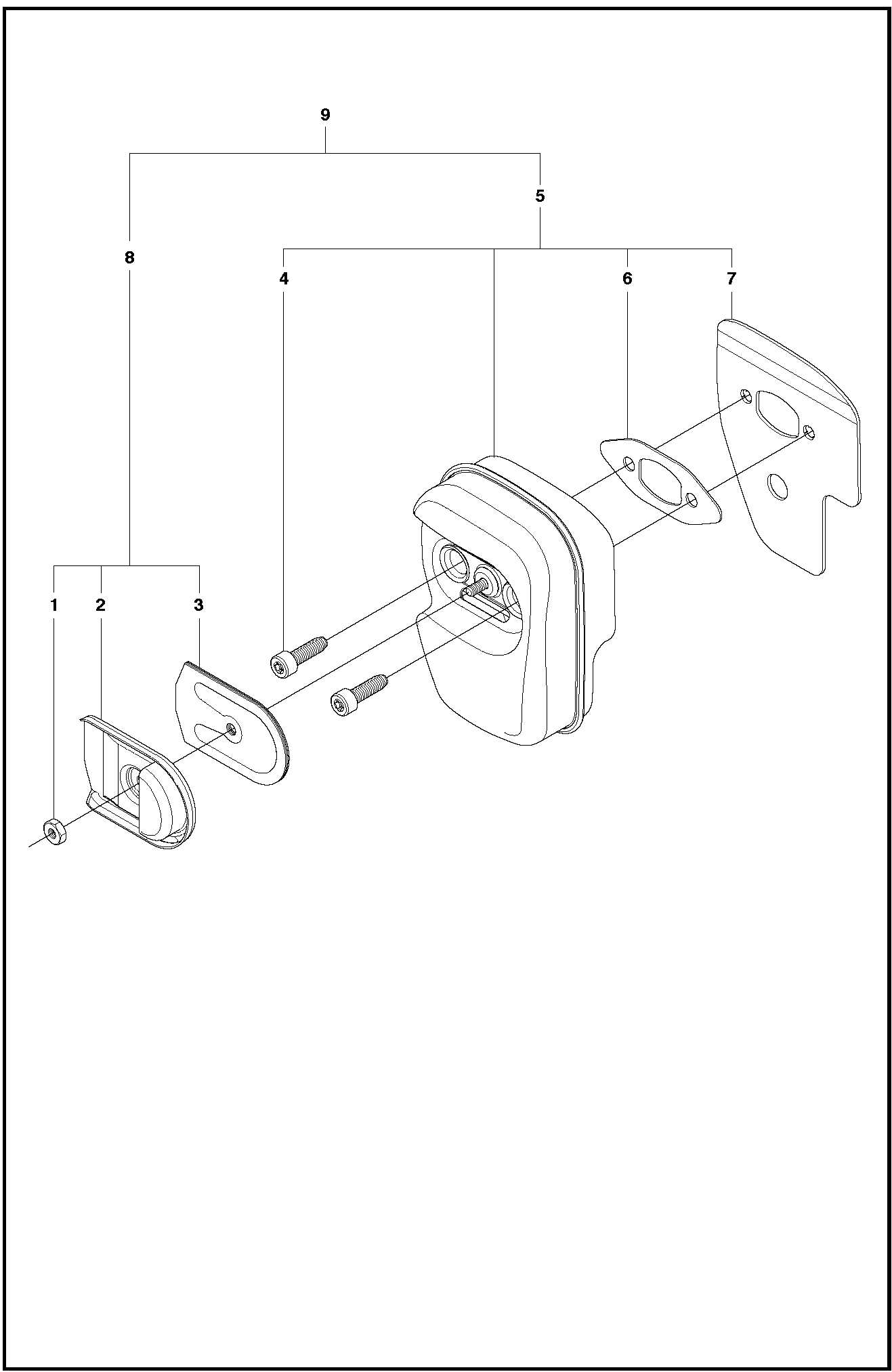 husqvarna 120 chainsaw parts diagram