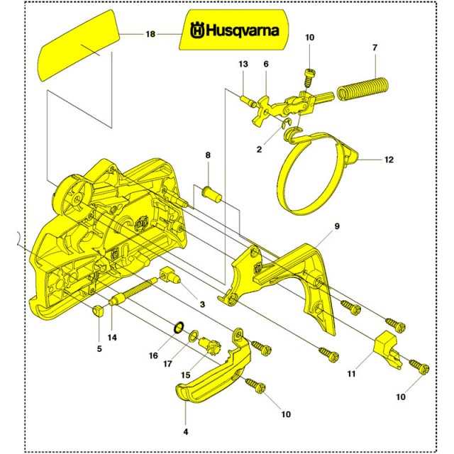 husqvarna 135 parts diagram