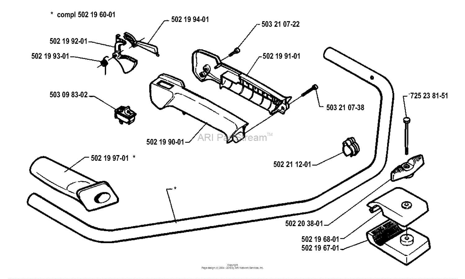 husqvarna 235r parts diagram