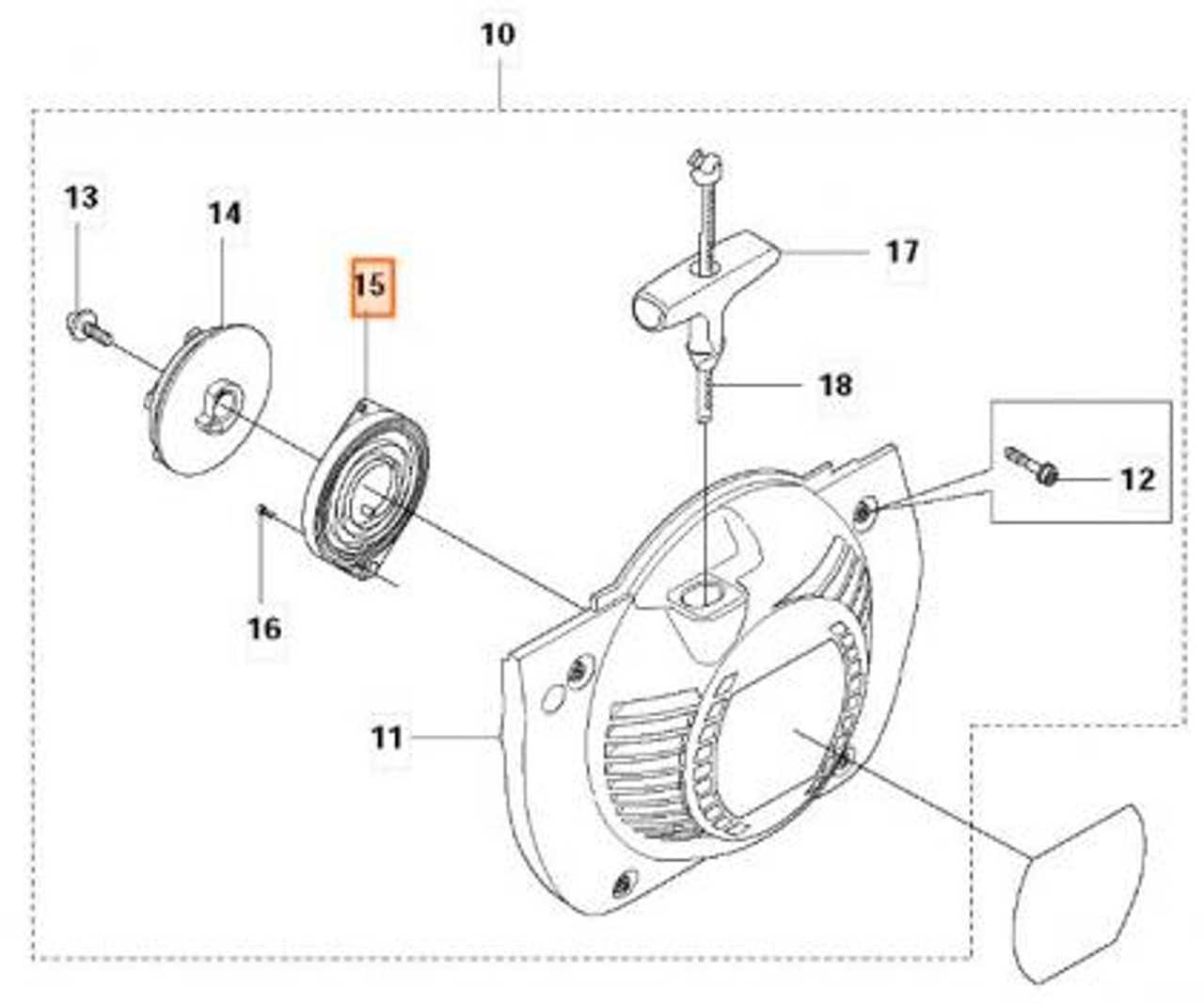 husqvarna 235r parts diagram