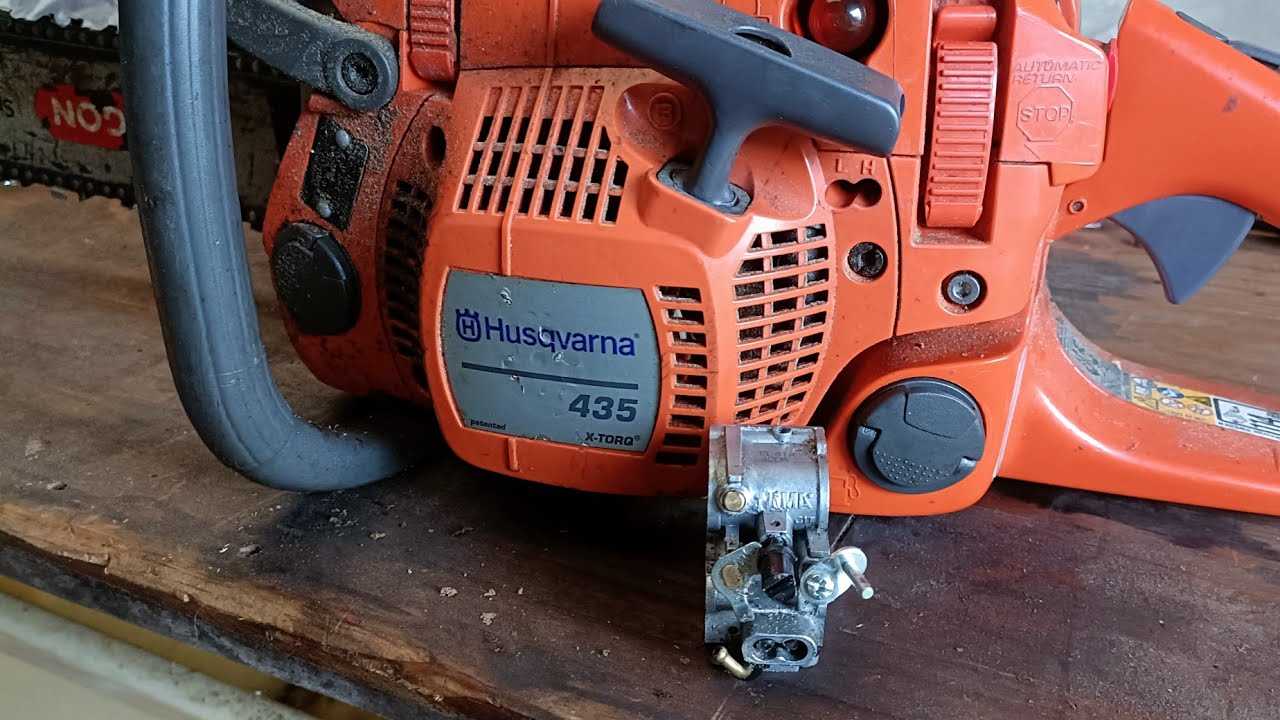 husqvarna 435 chainsaw parts diagram