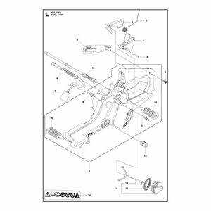 husqvarna 435 x torq parts diagram