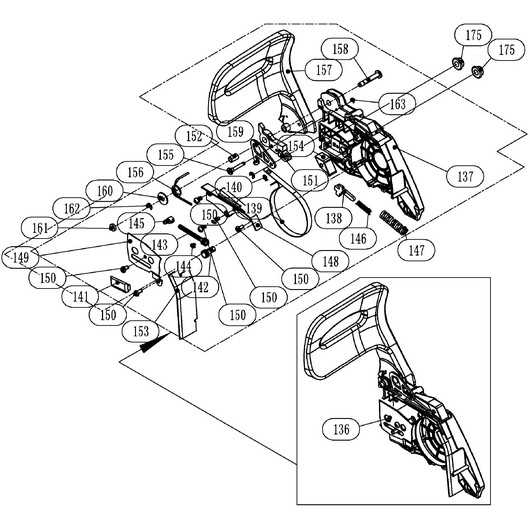 husqvarna 455 rancher chainsaw parts diagram