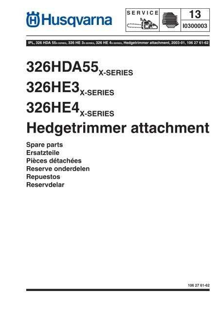 husqvarna 61 parts diagram