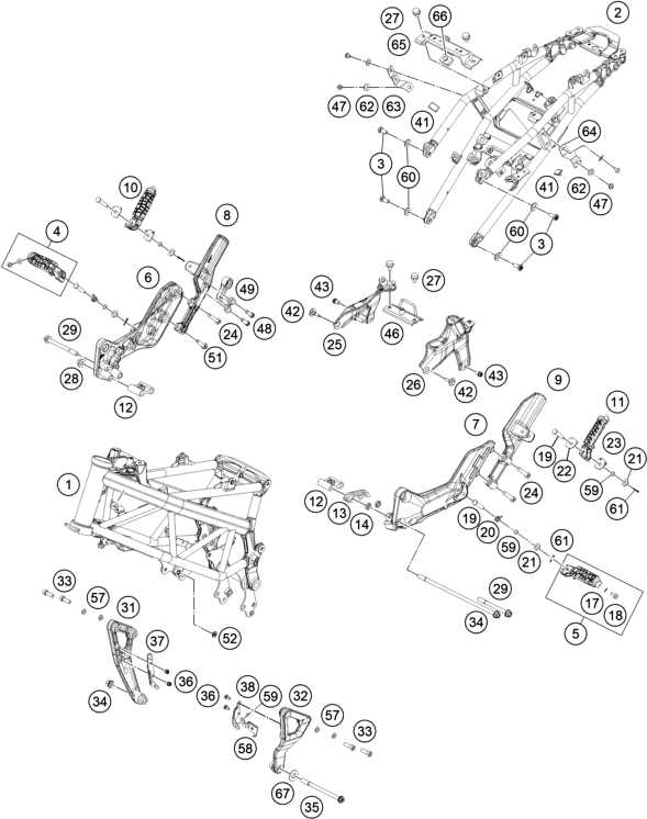 husqvarna motorcycle parts diagram