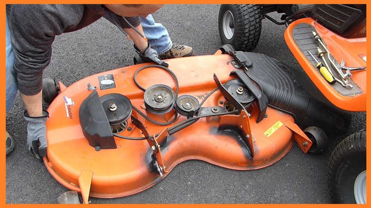 husqvarna riding mower deck parts diagram