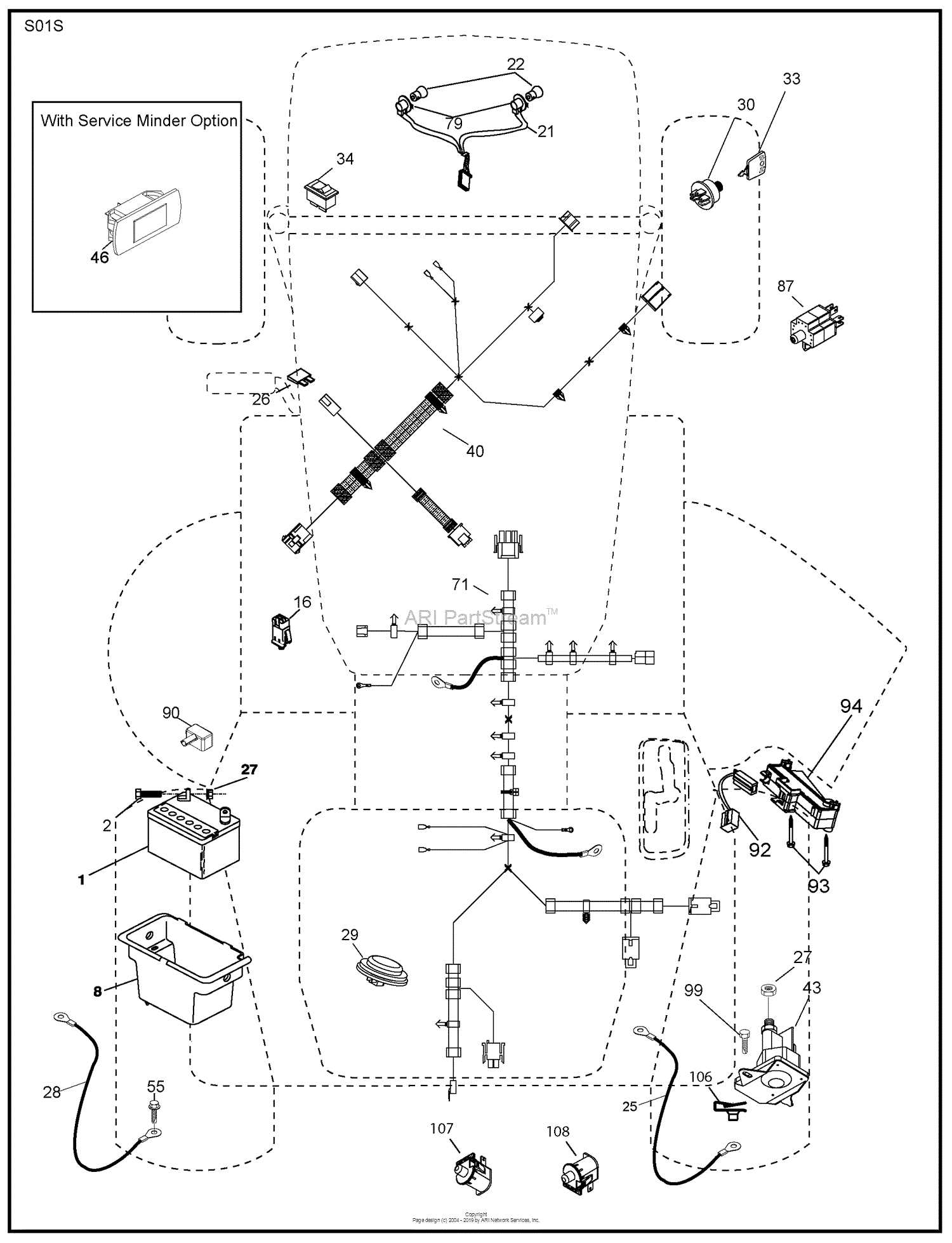 husqvarna rz46215 parts diagram