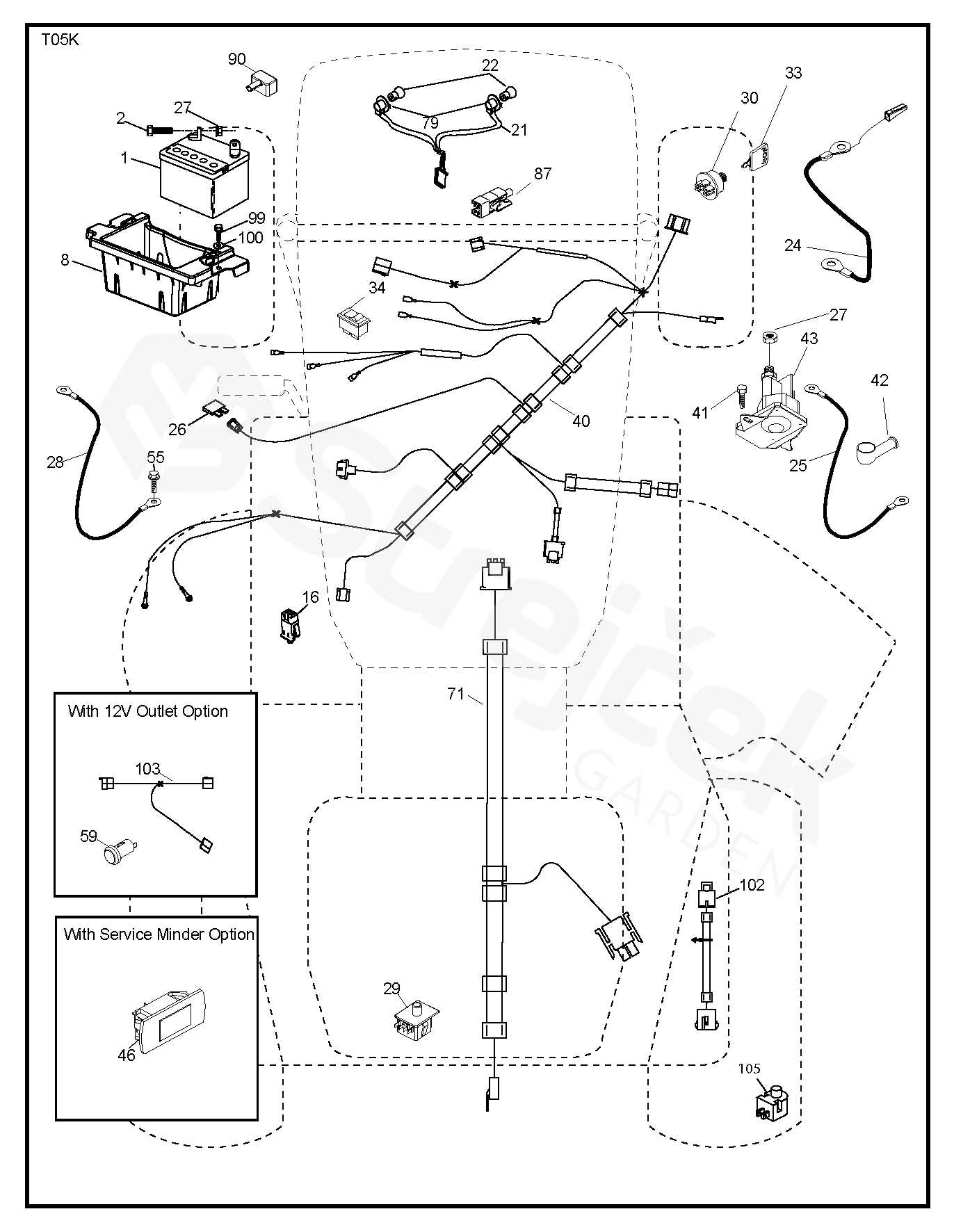 husqvarna ts142 parts diagram