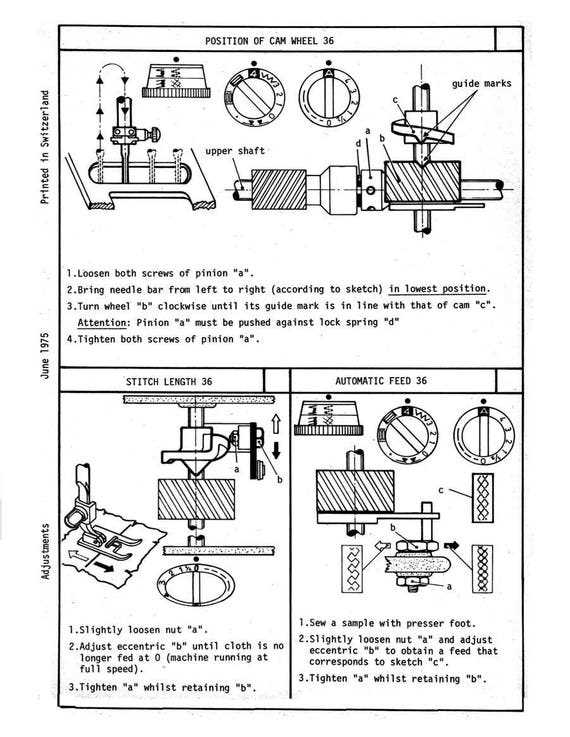 elna sewing machine parts diagram