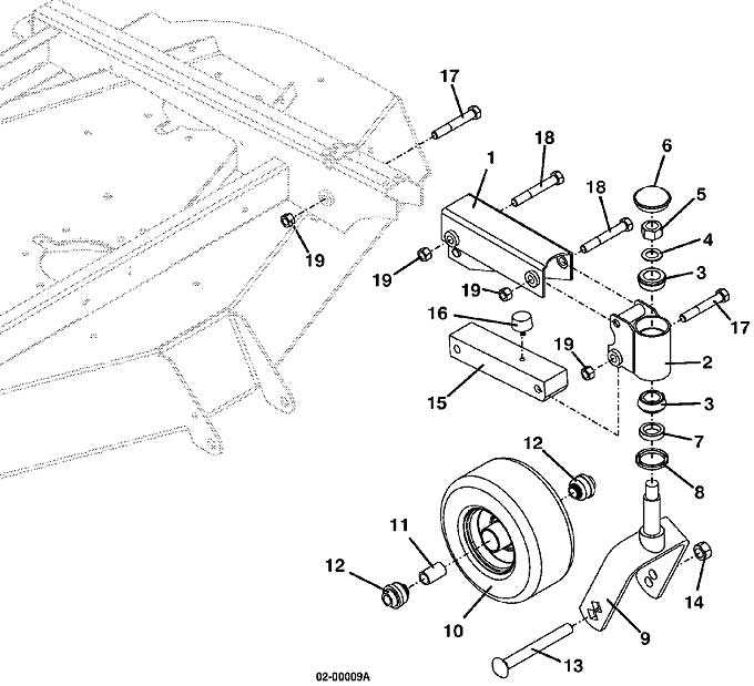 craftsman mower parts diagram