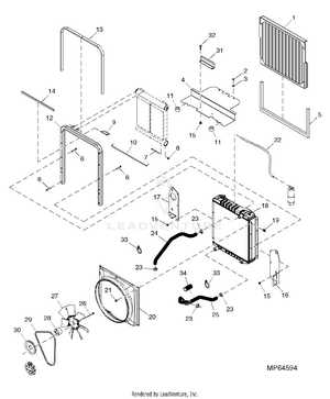 john deere 7400 parts diagram