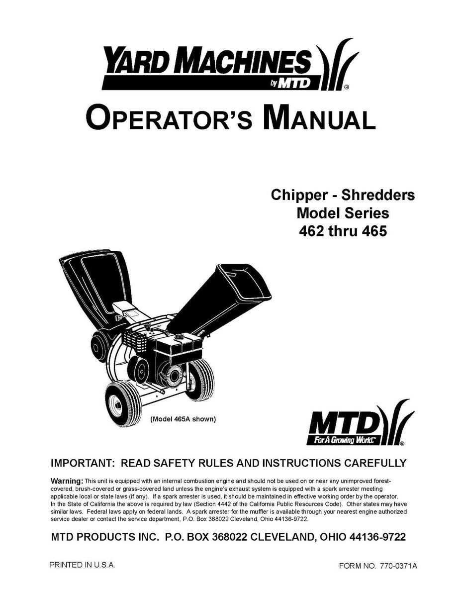 mtd chipper shredder parts diagram