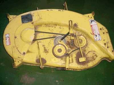 john deere 165 hydro mower deck parts diagram