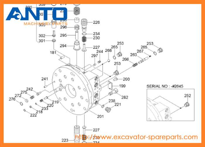 hyundai excavator parts diagram