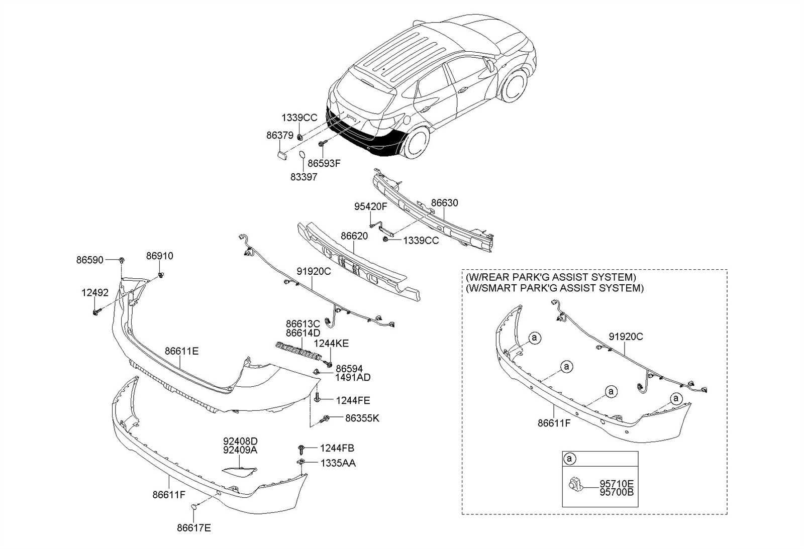 hyundai tucson parts diagram