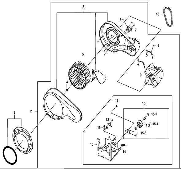 electric samsung dryer parts diagram