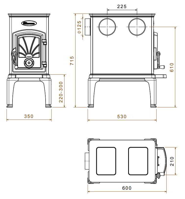 jotul wood stove parts diagram