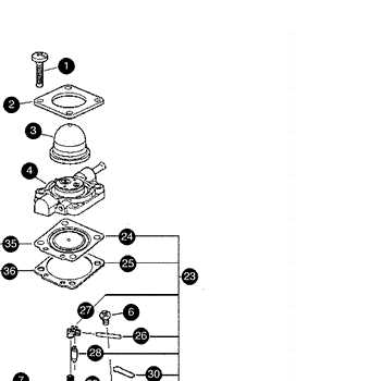 mantis tiller carburetor parts diagram