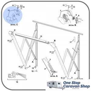 carefree rv awning parts diagram