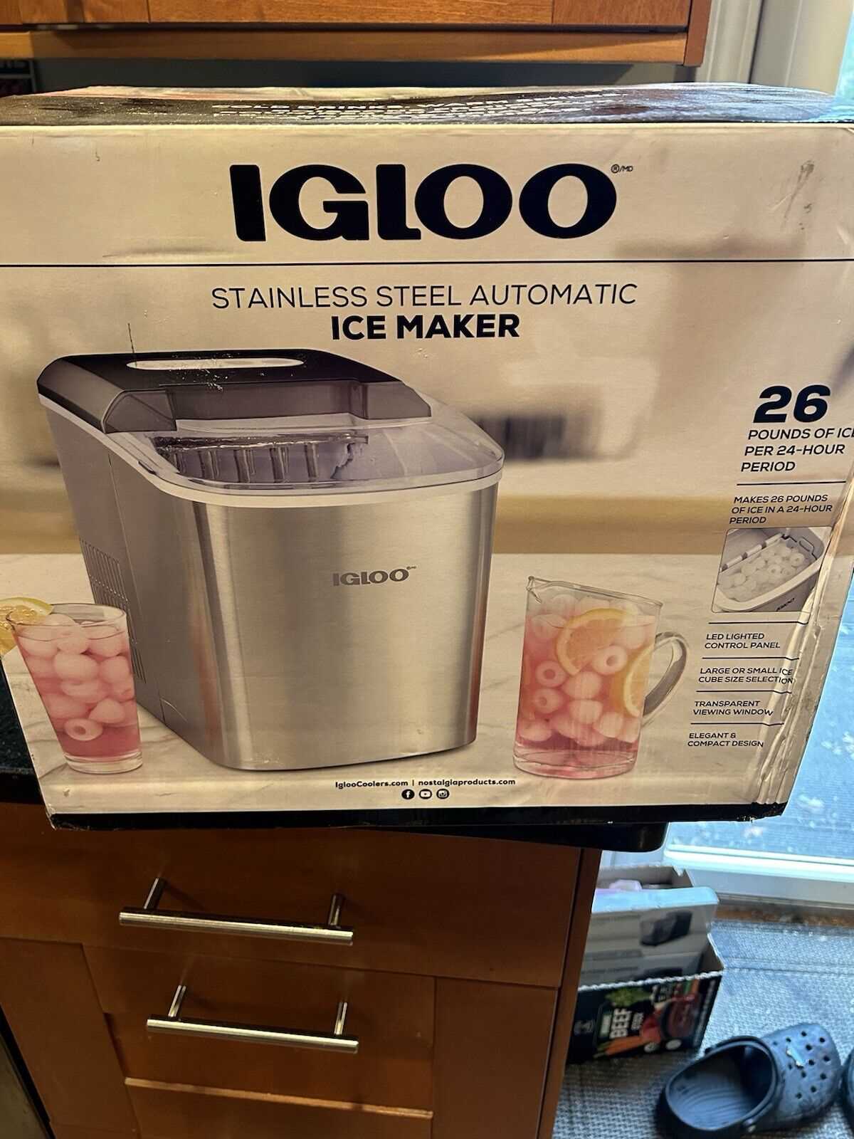 igloo countertop ice maker parts diagram