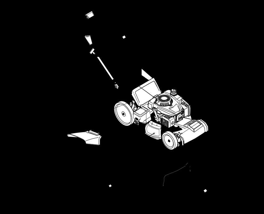 craftsman mower parts diagram