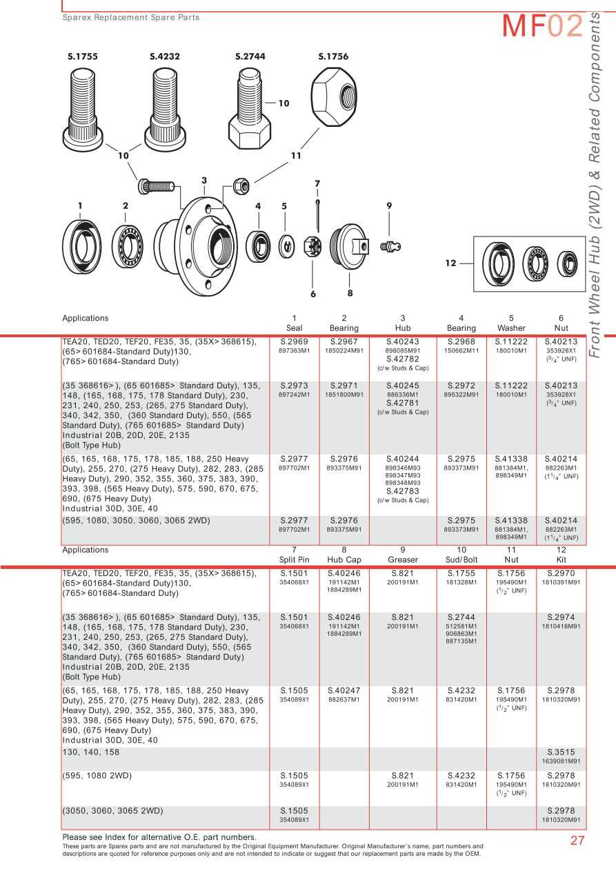 massey ferguson 10 parts diagram